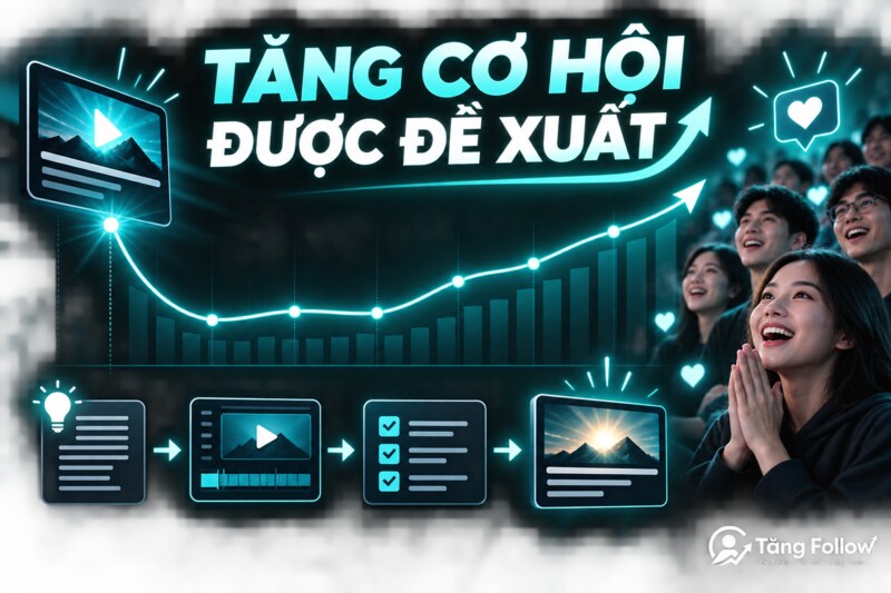 Quy trình tăng cơ hội được YouTube đề xuất