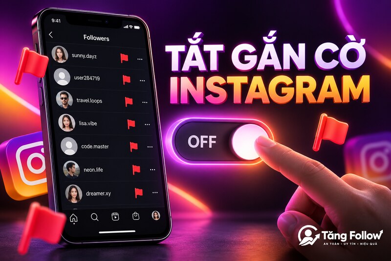 Cách tắt gắn cờ Instagram để xem xét người theo dõi