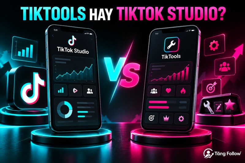 So sánh TikTools và TikTok Studio