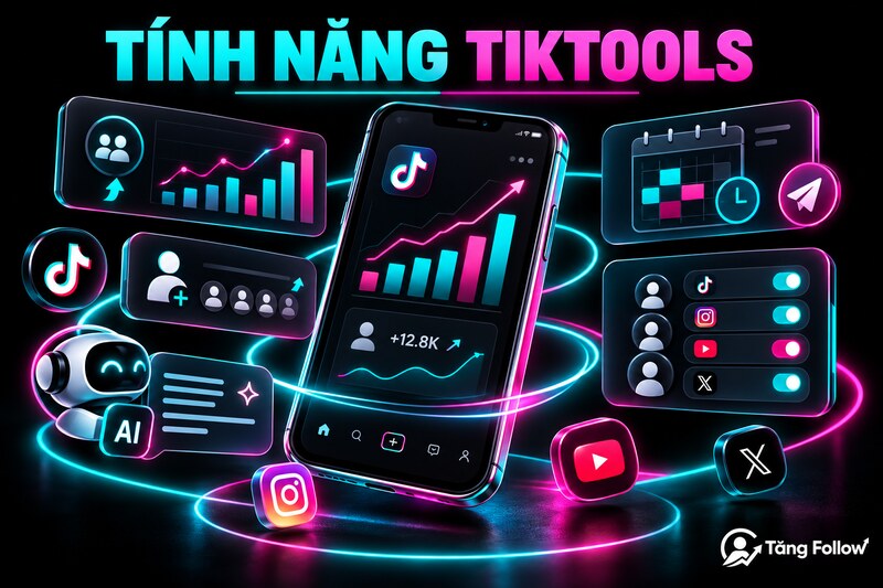 Các tính năng nổi bật của ứng dụng TikTools