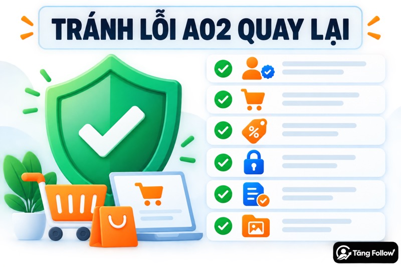Cách tránh lỗi A02 Shopee quay lại