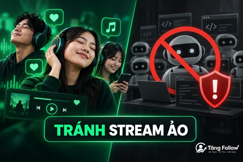 Tránh stream ảo và bot Spotify