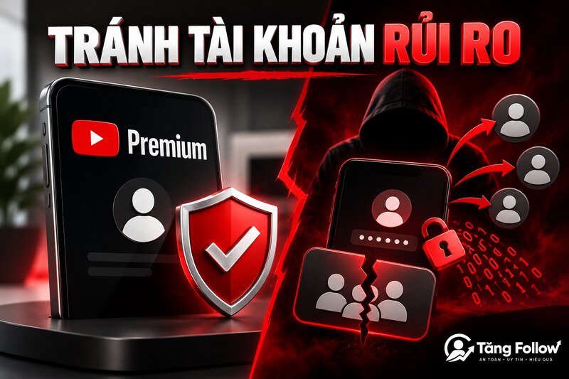 Tránh tài khoản YouTube Premium giá rẻ nhiều rủi ro