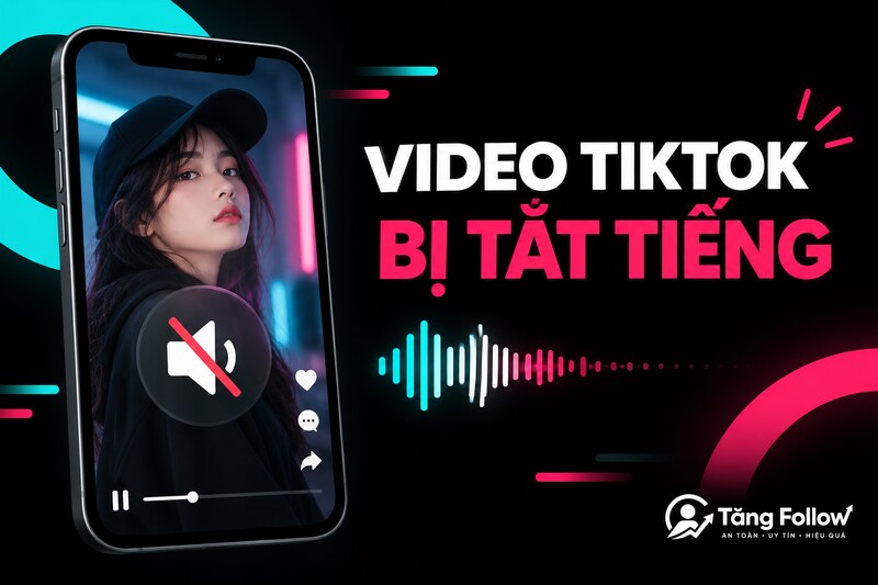 Video TikTok bị tắt tiếng