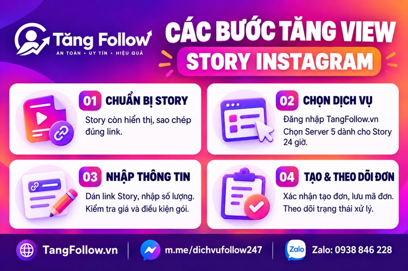 Các bước tăng view Story Instagram