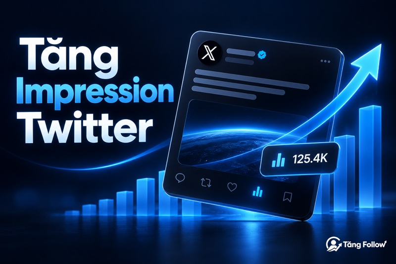 Tăng Impression Twitter cho bài đăng X