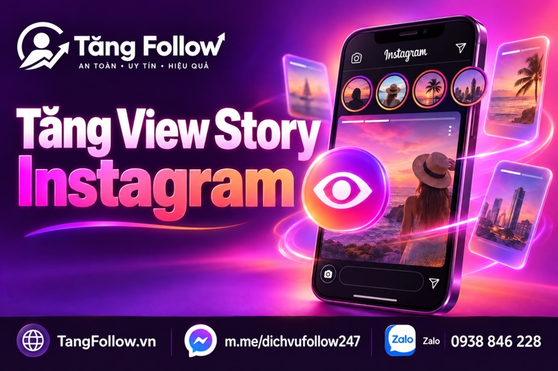 Tăng view Story (Stories) Instagram